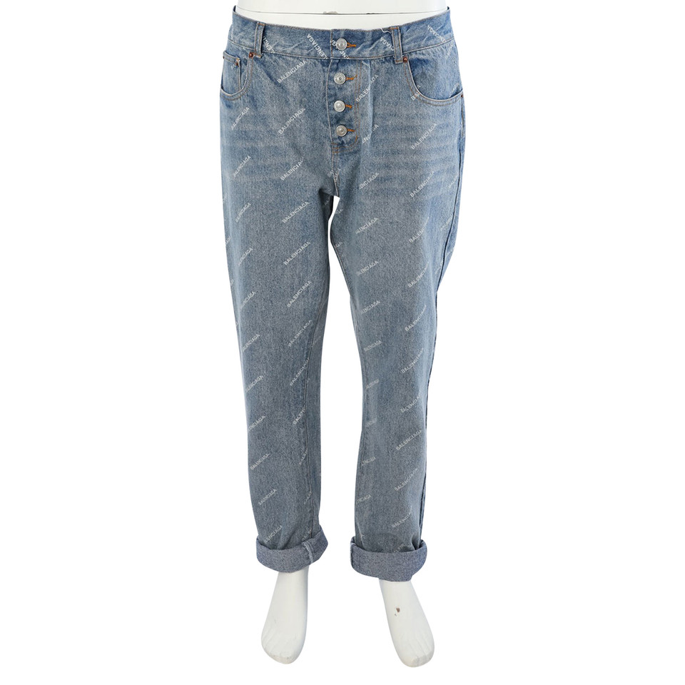 Balenciaga Jeans Denim in Blauw