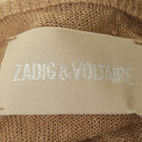 Zadig & Voltaire Top en brun clair