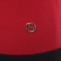 Gucci Kleid in Rot/Schwarz