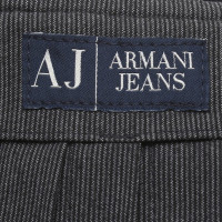 Armani Jeans gonna a pieghe in grigio