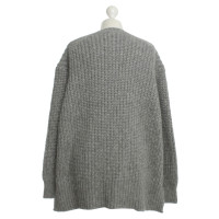 Closed Pullover in Grau