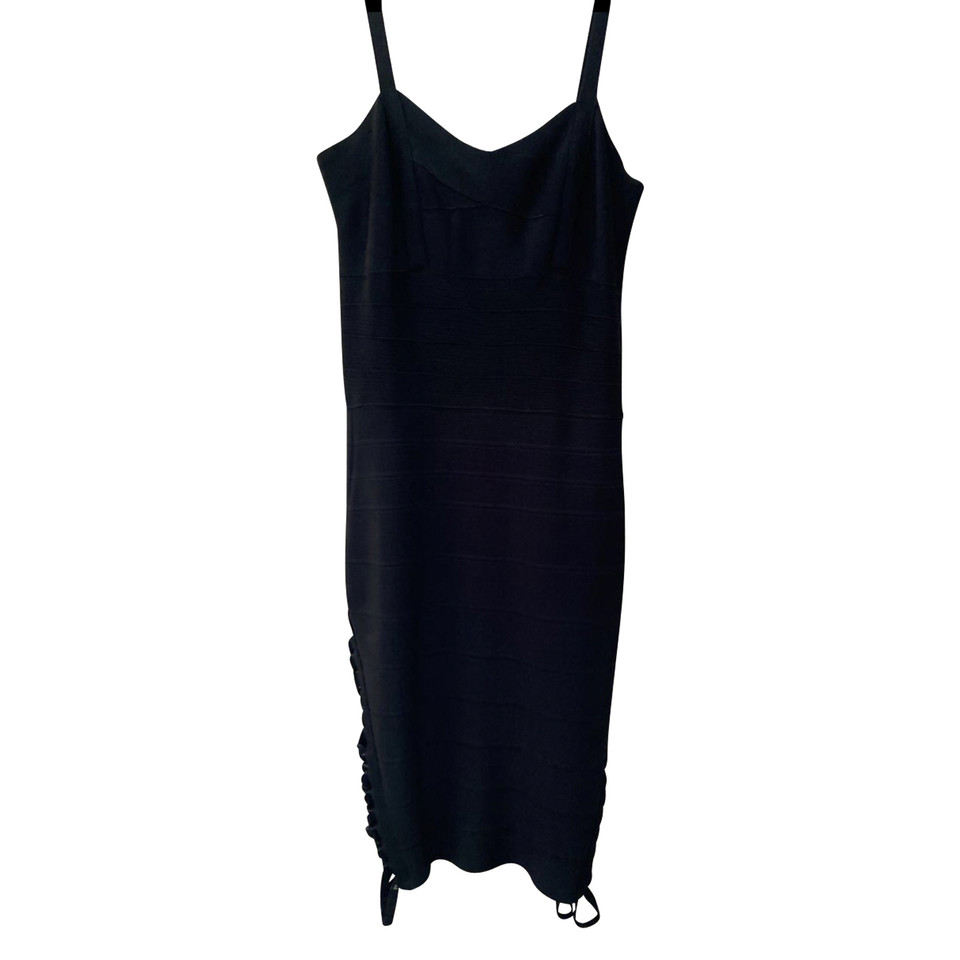 Hervé Léger Dress Viscose in Black