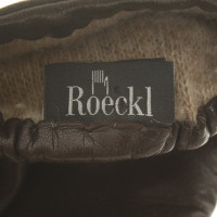 Roeckl Dark brown leather gloves
