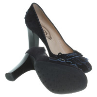 Tod's Suede pumps in nero