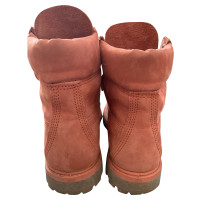 Timberland Stivaletti in Pelle in Rosa