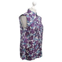 Max Mara blouse en soie avec imprimé floral