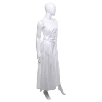 Mara Hoffman Kleid aus weißer Baumwolle