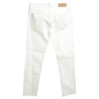 Victoria Beckham Skinny Jeans in bianco