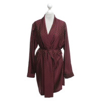Dries Van Noten Dressing gown with dots pattern