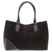 Gucci Dark brown suede handbag
