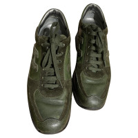 Hogan Chaussures de sport en Cuir en Vert