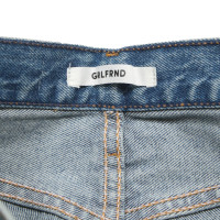 Andere merken GRLFRND - Blauwe katoenen jeans