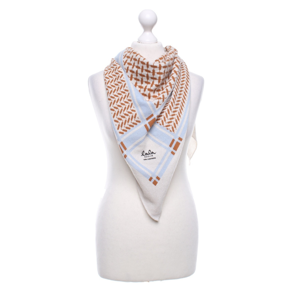 Lala Berlin Cashmere triangular scarf