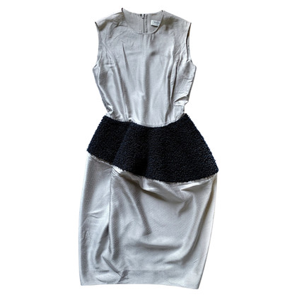 Yves Saint Laurent Dress Silk in Grey