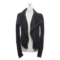 Rick Owens Jacket/Coat Leather in Black