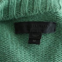 Burberry Prorsum Maglione in maglia di cashmere verde