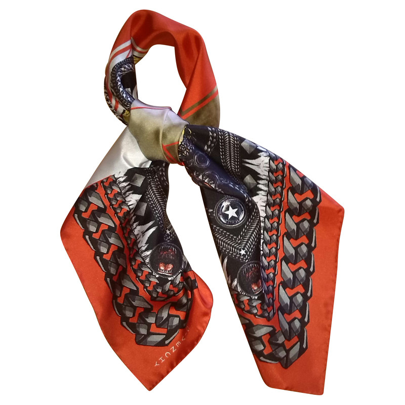 Givenchy Silk scarf with Madonna-print