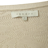 Sandro Sweater with lace pattern