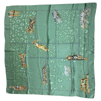 Cartier Schal/Tuch aus Seide in Grün