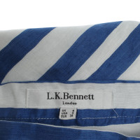 L.K. Bennett Rots in Blauw / Wit