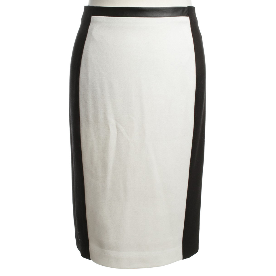 Calvin Klein skirt in black and white