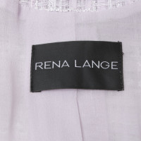 Rena Lange Fliederfarbener Mantel mit Details