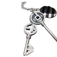 Armani Lange ketting met sleutels 