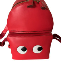 Anya Hindmarch Backpack Leather in Red