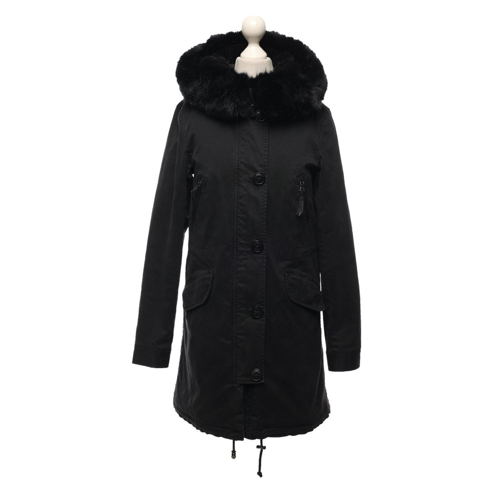 Blonde No8 Jacket/Coat in Black