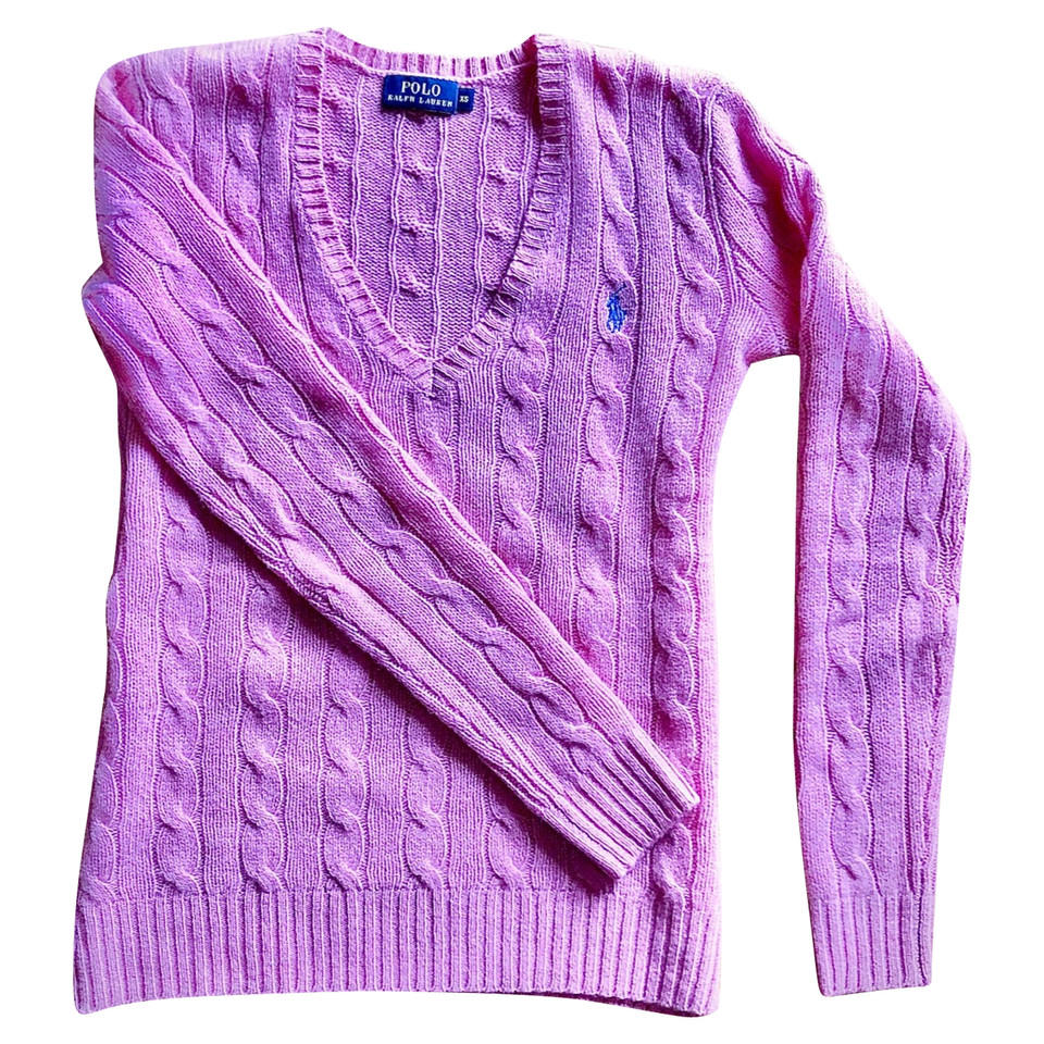 Polo Ralph Lauren Strick aus Wolle in Rosa / Pink