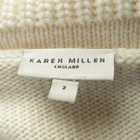 Karen Millen Breiwerk Wol in Crème
