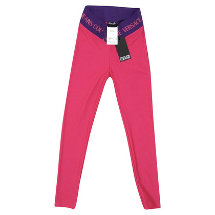 Versace Paire de Pantalon en Rose/pink