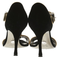 D&G Sandals in black / gold