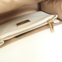 Versace Umhängetasche aus Leder in Weiß