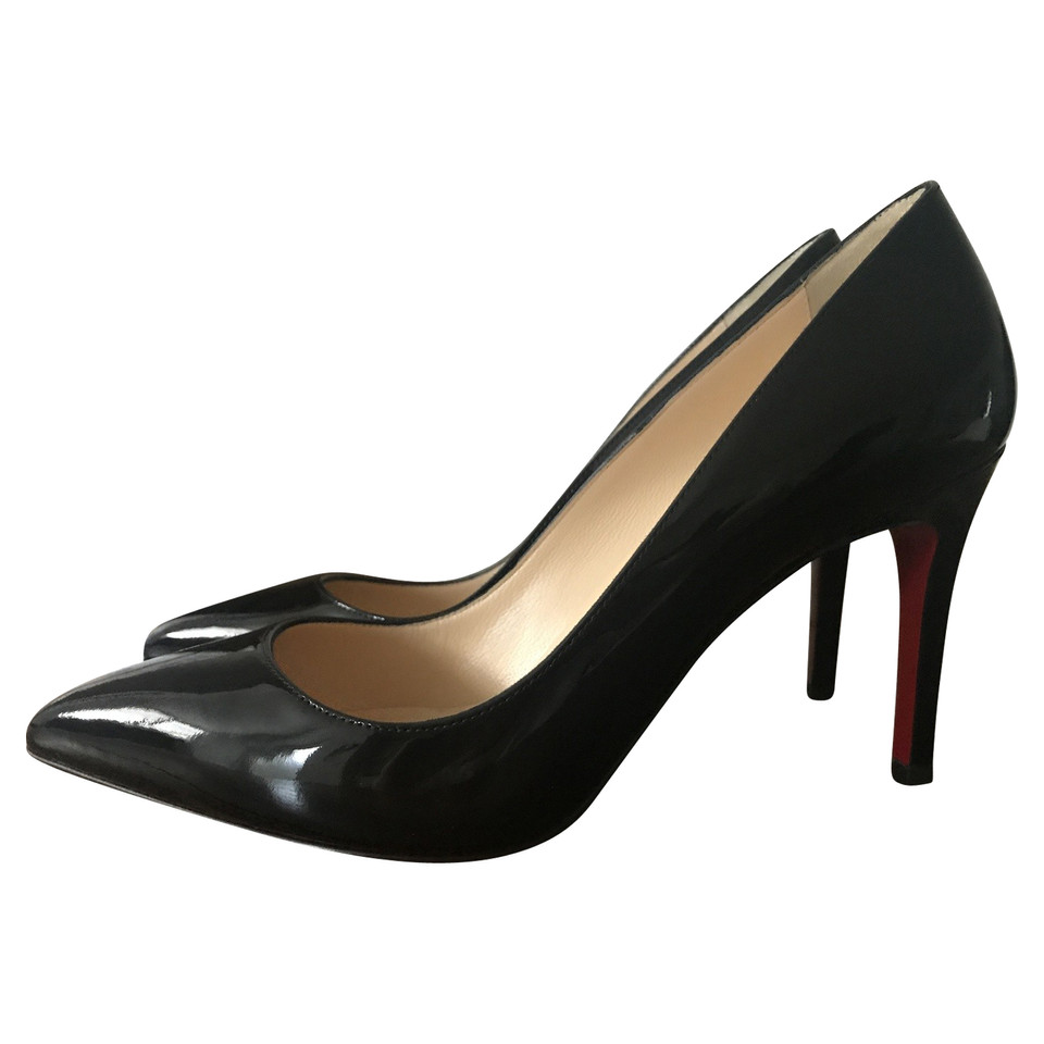 Christian Louboutin Pigalle Patent leather in Black