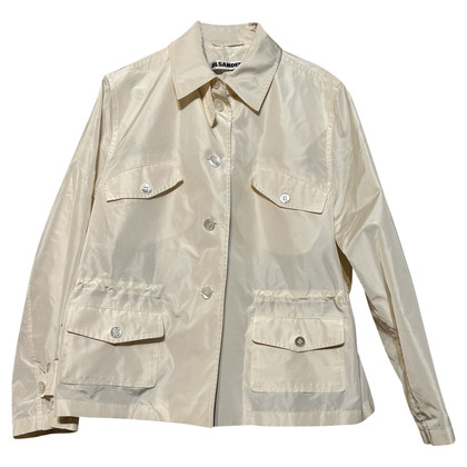 Jil Sander Jacket/Coat Silk in White