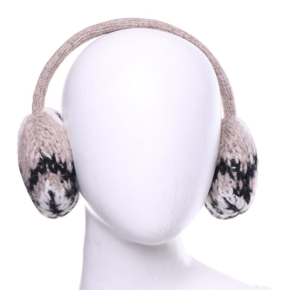 Moncler Earmuffs in Tricolor