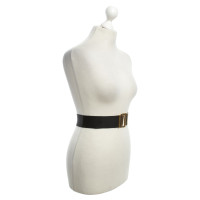 Gucci Waist belt with gold-colored buckle
