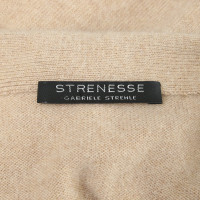 Strenesse Knitted cashmere sweater in beige