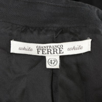 Ferre Jacke/Mantel aus Baumwolle in Schwarz