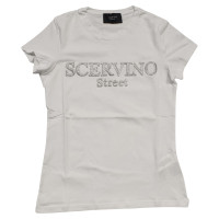 Ermanno Scervino Top en Coton en Blanc
