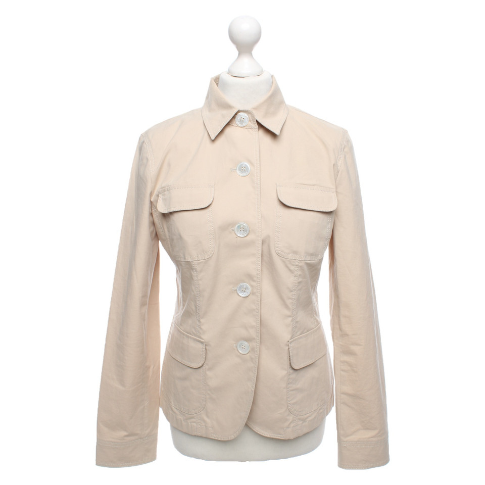 Bogner Blazer in Cotone in Beige