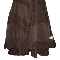Odd Molly Lace dress in brown