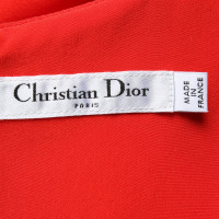 Christian Dior Jurk in Rood