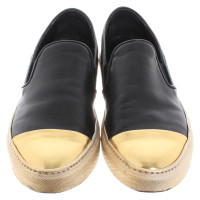 L'autre Chose Slippers/Ballerinas Leather in Gold