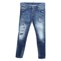 Dsquared2 Destroyed Jeans in Blau
