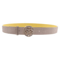 Shanghai Tang  Belt Leather in Grey