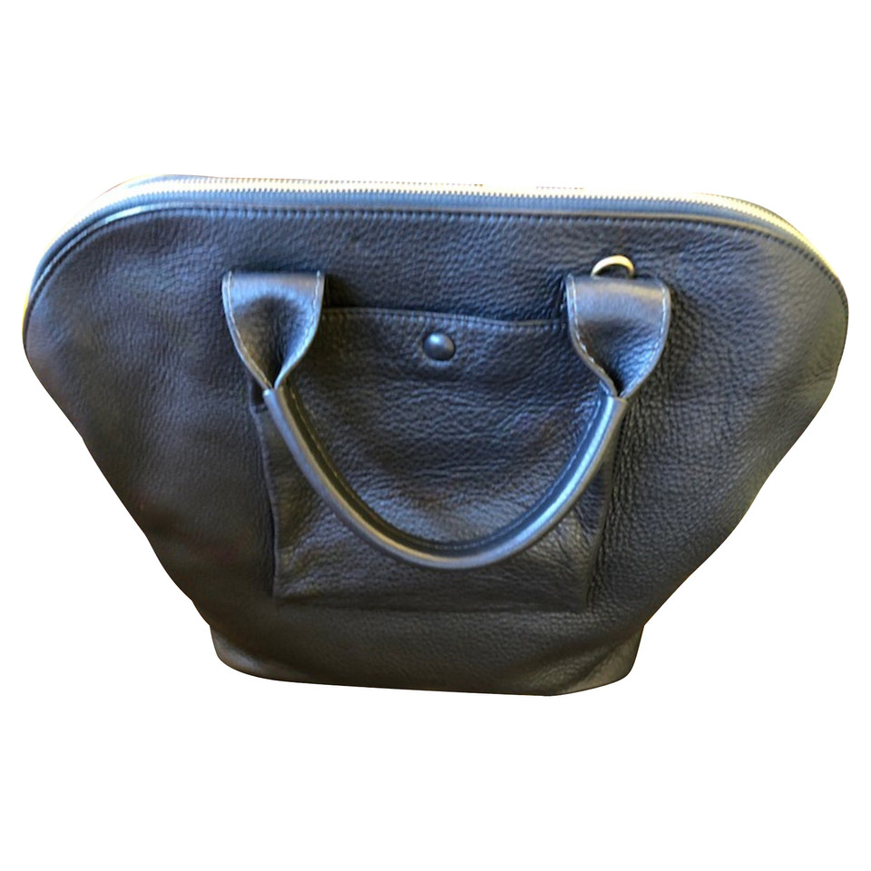 Max Mara Shoulder bag Leather in Blue
