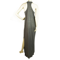 Zadig & Voltaire Kleid aus Leinen in Grau