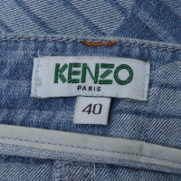 Kenzo Jupe Jean en bleu